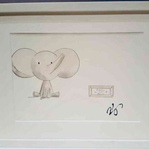 Personalised New Baby Gift Rachael Darby Elephant Paint