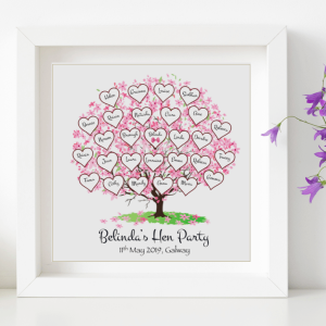 Personalised Hen Party Frame