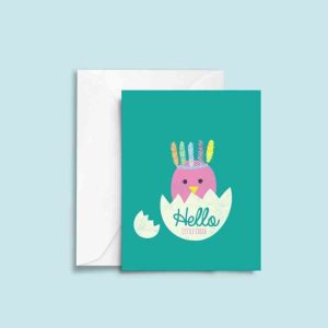 new baby greeting card