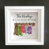 personalised family coats frame