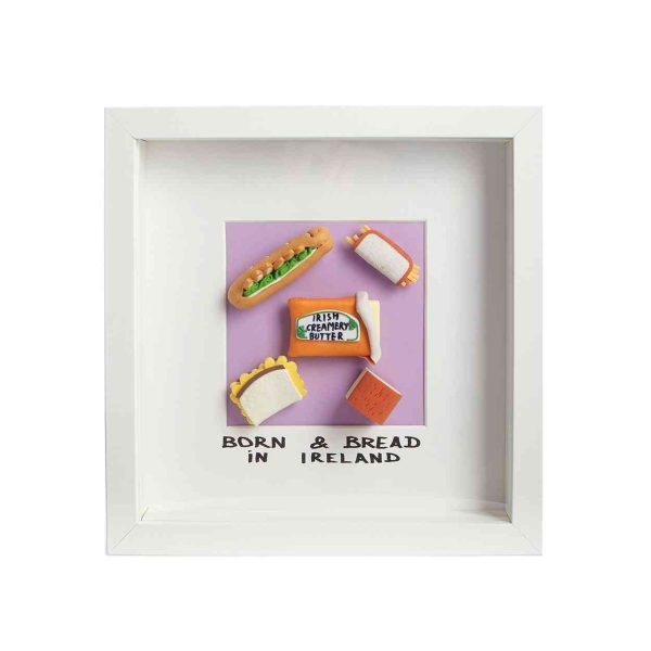 Born and Bread In Ireland - Framed Irish Gift