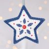 Nordic Star Christmas Ornament