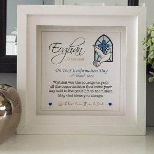 communion and confirmation personalised frame