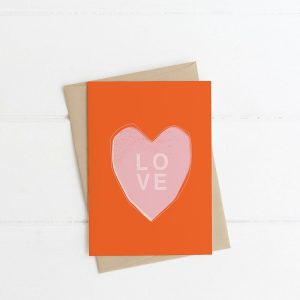 Love Heart Greeting Card