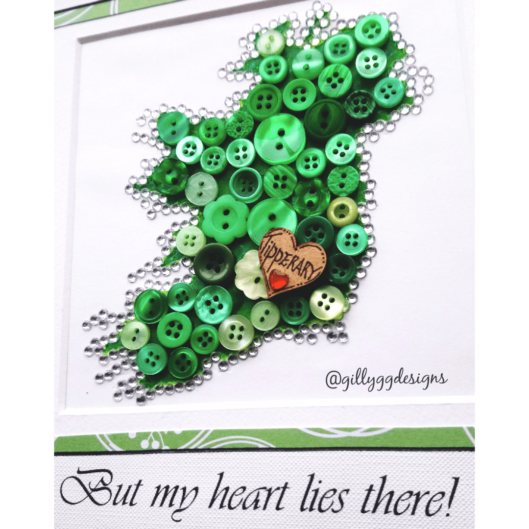 Ireland Heart Frame