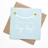 Will you be my page boy? greeting card