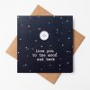 Love You To the Moon greeting card