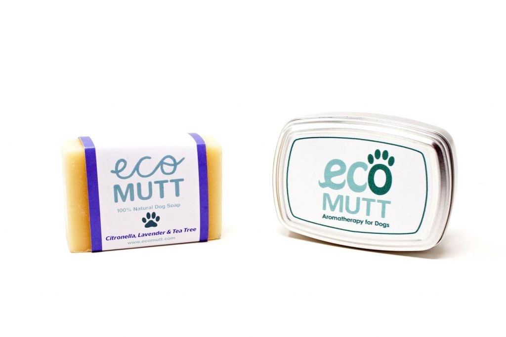 Eco Mutt Citronella, Lavender & Tea Tree Shampoo Bar with Reusable Tin