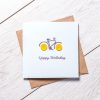 Boy Birthday Bike card by little paper mill