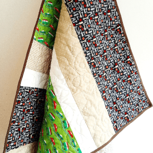 Car Baby Quilt (Personalisation Option) made in ireland quilts