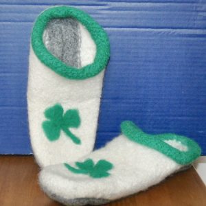 Adults' Felted Slippers