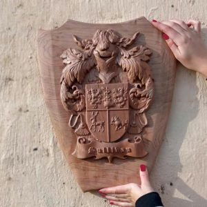 Irish Handcrafted Family Crest & Shield