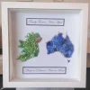country button maps framed