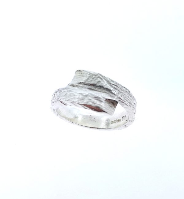 Driftwood Wrap Over Ring - Sterling Silver