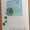 Seaglass and Watercolour Friendship Card