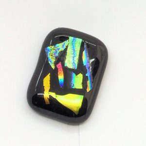 Fused-Glass Jewellery Abstract Brooch - 312