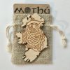 Engraved Wooden Ireland Fridge Magnet