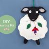 Dingle Sheep Felt Ornament Sewing Kit