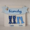 Family Name Welly Plaque (Small)