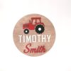 Tractor Children's Name Wall Sign