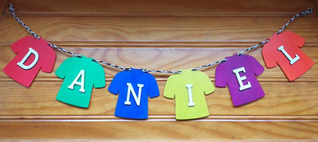 Personalised Jersey Bunting