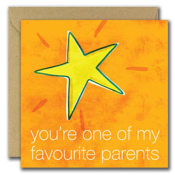 One Of My Favourite Parents Card