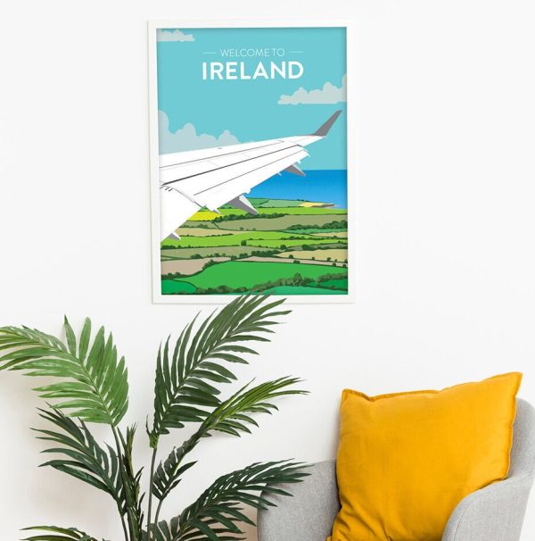 Welcome To Ireland Travel Print - 12 HapennyIreland3 e1641465974556