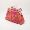Peach & Pink Clutch Bag