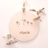 Wooden Plaque with Zodiac Constellation