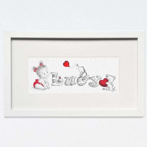 Baby/Child Name Prints - LUCY