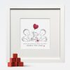 Double the Love Nursery Print for Twins