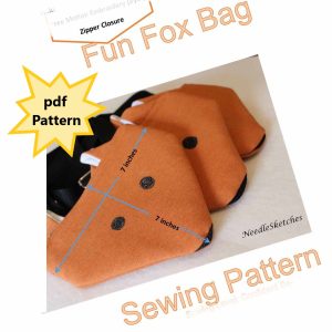Fun Fox Bag PDF Sewing Pattern