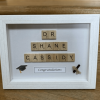 Graduation Scrabble Art Frame