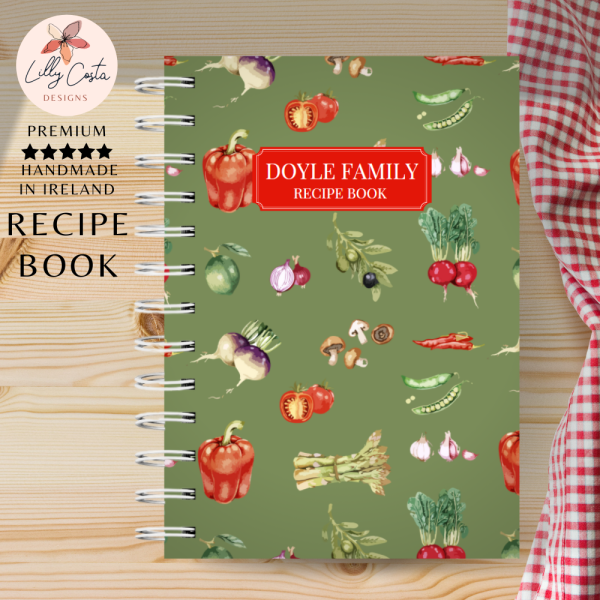 recipe book green veggies