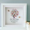 Personalised Family Tree Framed Print