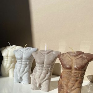 Male Body Soy Wax Candle