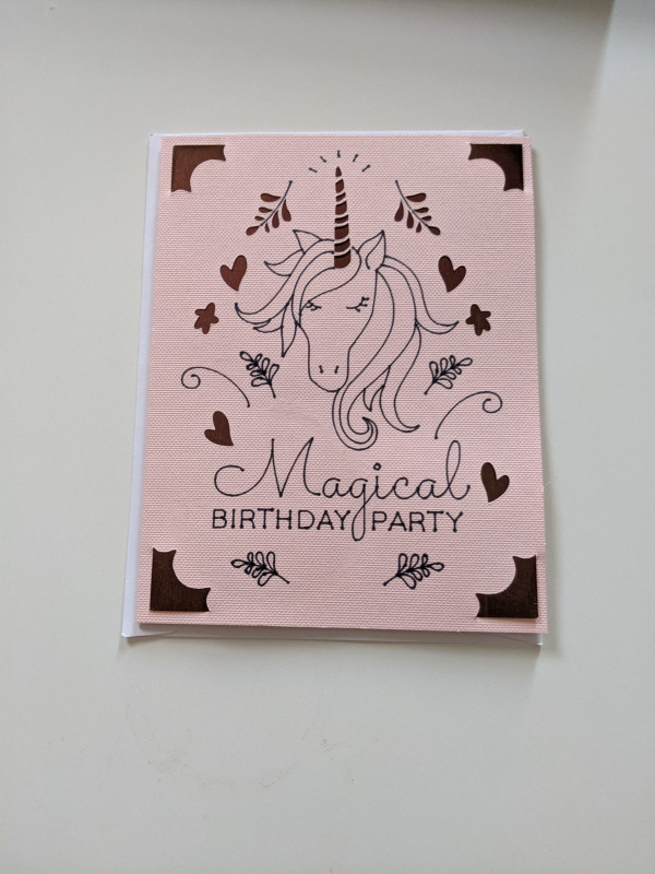 Have a Magical Birthday Party Card