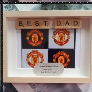 Father's Day Football Frame