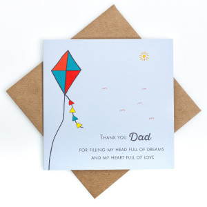 Kite Father's Day Card