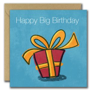 Happy Big Birthday card