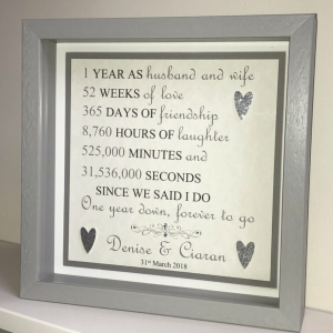 Wedding Anniversary Count Frame