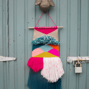 Vibrant Handwoven Wallhanging