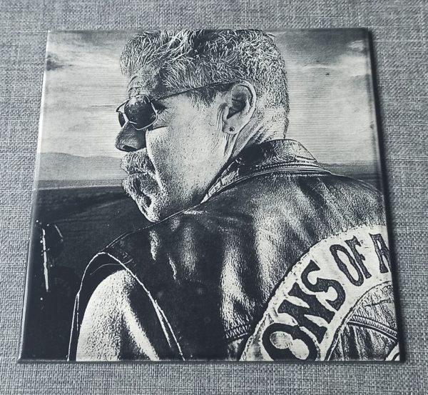 Sons Of Anarchy Clarence "Clay" Morrow Engraved on Ceramic Tile - IMG 20210802 1714132