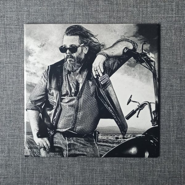 Sons Of Anarchy Robert "Bobby" Munson Engraved on Ceramic Tile