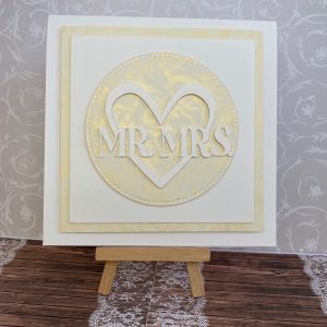 Mr & Mrs Elegant Wedding Card