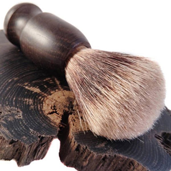 Irish Bog Oak Shaving Set -