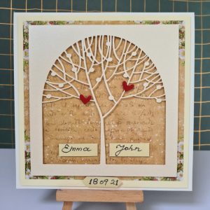 Wedding Tree Personalised Card