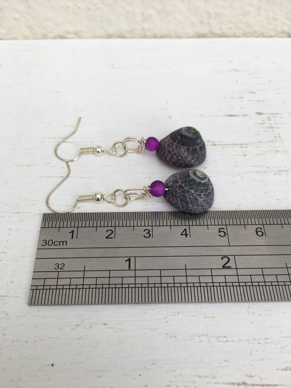 Purple Shell Earrings - 287F2254 6D7F 4664 95C4 F6F4E0E34119 scaled