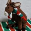 Padraig the Donkey, Knitted Toy - DSC 0663