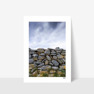 Stone Wall - A4 Print